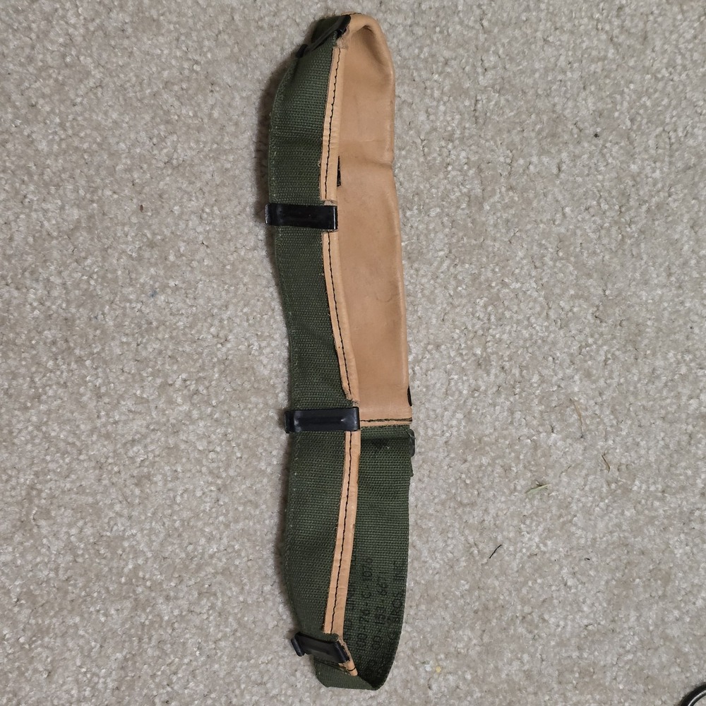 Vietnam Era 70s US Army USGI M1 Combat Helmet Liner Leather Sweatband